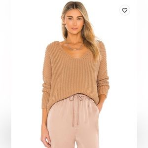 BYRON SWEATER IN CAMEL XS